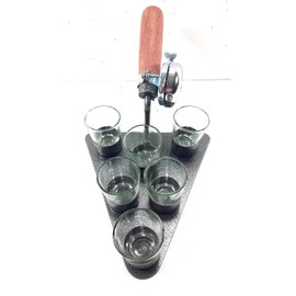 Shot Glasses Ladle and Glasses Stammtisch