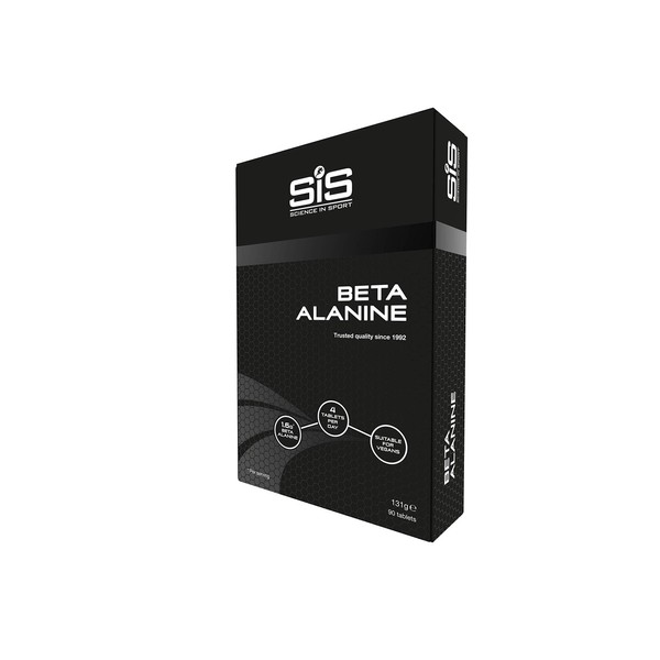 Science In Sport Beta Alanine Tablets, Pre-workout Supplement with Naturally Occuring Amino Acid, Supports Athletic Performance, 90 Tablets (45 Day Supply)