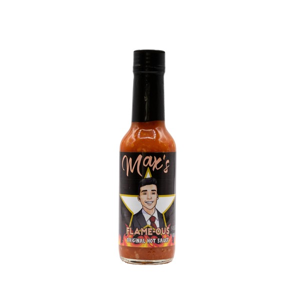 Max Flame-ous Original Hot Sauce - Sweet & Fruity Garlic