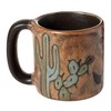 Mara Stoneware Death Valley Desert Cactus 16oz Handcrafted Mug