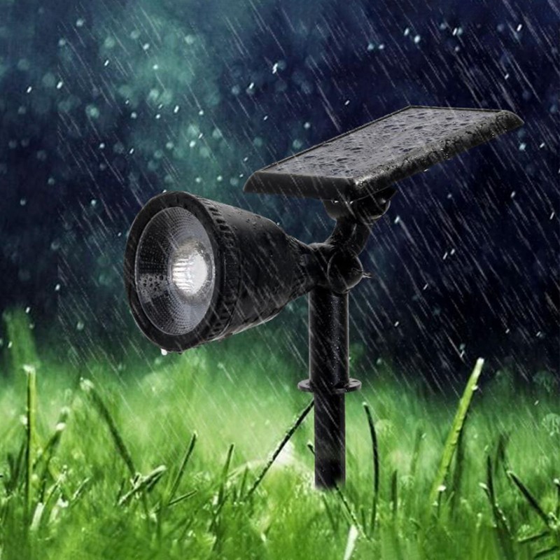 Solar Outdoor Spot Light Easy Installation IP67 Waterproof Solar Powered