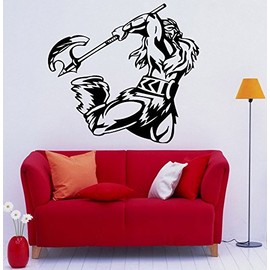 Viking Wall Decal Vinyl Sticker Northman Warrior Art Wall Removable Home Decor (7viks)