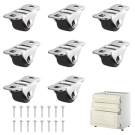 8PCS Small Wheels Rubber Wheels for Furniture Silver Mini Castor Wheels 0.5 inch Little Rubber Rolling Wheels with Steel Top Plate Metal Fixed Plate for Small Appliances Furniture Project