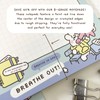 Breathe In Breathe Out Notepad - 5.5 x 8.5 in:_B-Grade