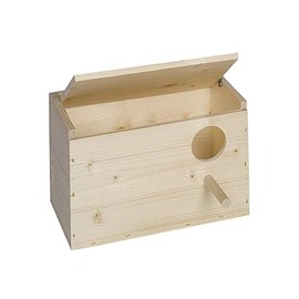 Nobby Shell Parakeet Nesting Box, 24.0 x 14.5 x 14.5 cm