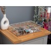 Addis Multi Compartment Clear Acrylic Make Up Cosmetic Craft Diy