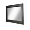 DesignOvation Kate and Laurel Pub Mirrors with 5 Metal Hooks,