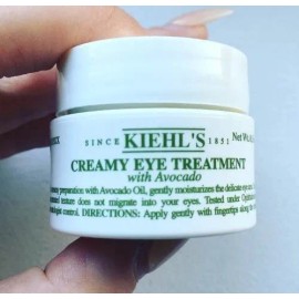 Contorno Ojos Hidratante Kiehl's Creamy Eye Treatment with Avocado día y noche para todo tipo de piel de 14 gr