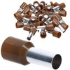 Kalitec AE1012BR Insulated Wire End Ferrules 10.0 mm² 12 mm