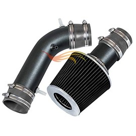 RW SERIES - MATTE BLACK PIPE GRAY - SHORT RAM INTAKE Compatible For 96-98 TOYOTA 4Runner 3.4L V6 / 95-98 T100 / Tacoma 3.4L V6