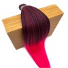 UPruyo Pink Ombre Braiding Hair Pre Stretched Kanekalo Mixed 1b