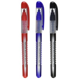 BAZIC Taylor Assorted Color Rollerball Pen (3/Pack)
