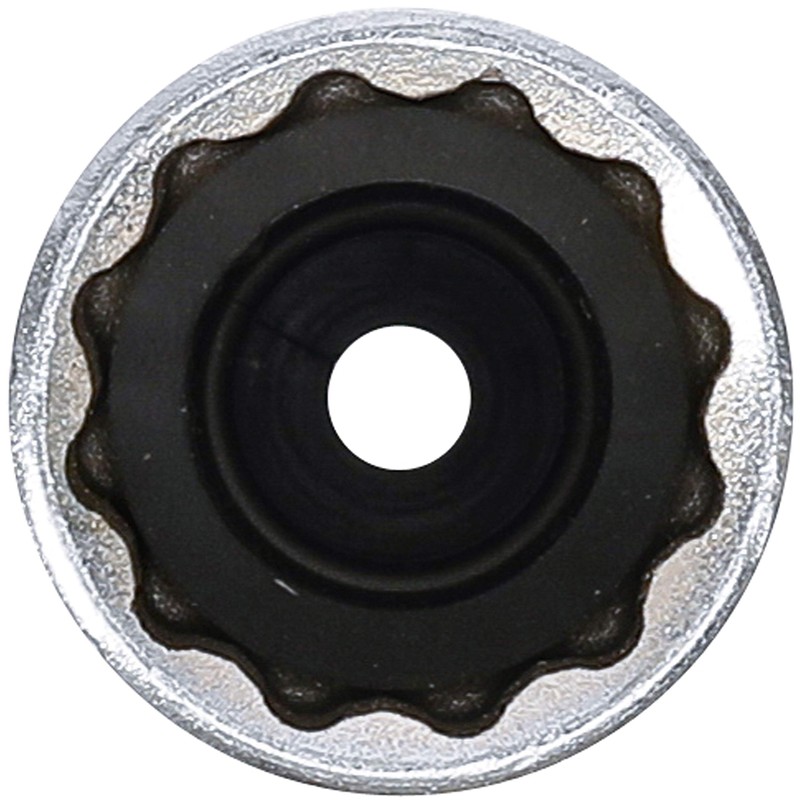 BGS 2448 Spark Plug Insert with Retaining Rubber, 12-Point, Long,