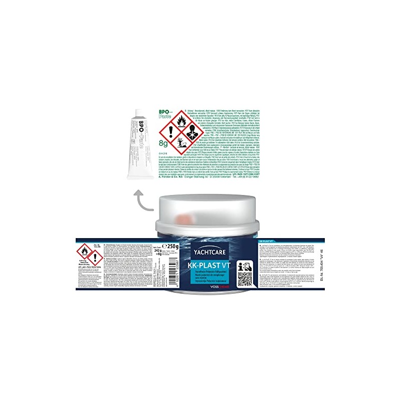 Yachtcare Yacht Care KK Ring VT Ink Palette Polyester Spatula,