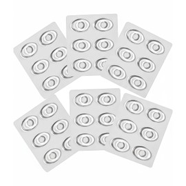 36PCS Clear Oval Gel Foot Corn Pads Cushions