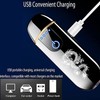 Electric Lighter, Smart USB Rechargeable, Mini Touch Ignition Windproof Flameless