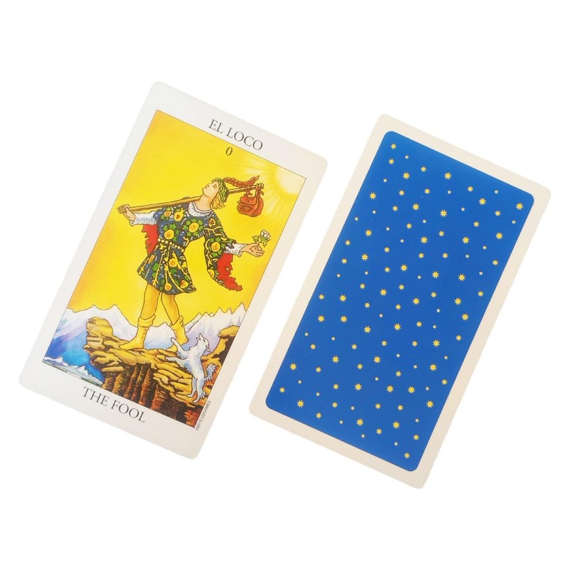 ANUFER 78Pcs/Set Tarot Cards Deck Board Future Telling Divination Game