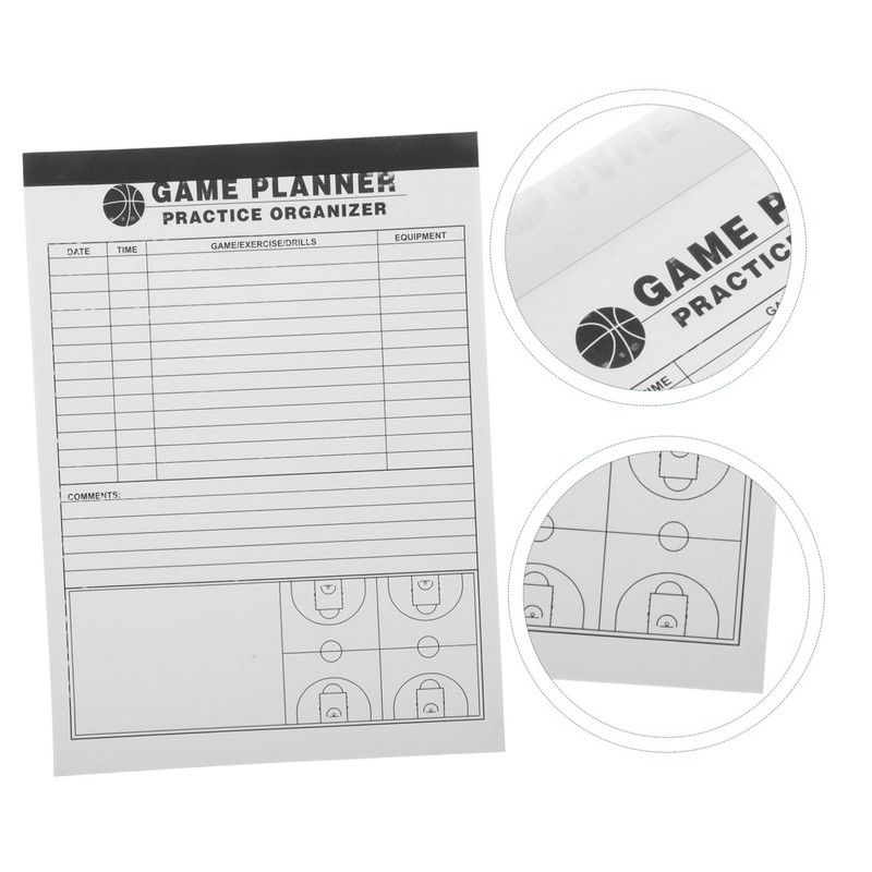 OHPHCALL Basketball Game Records Book Score Record Book Basketball Supplies