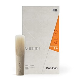 D'Addario Venn Alto Saxophone Reed, Strength 2.0 (VAS0120)
