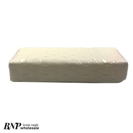 BNP White Armrest Nail Art Tool Arm Rest Holder PU Leather Soft Hand Cushion Pillow