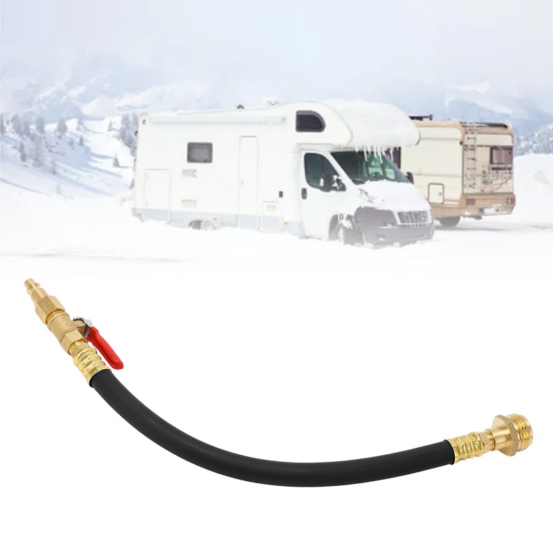 RV Winterizing Kit with Quick Connect Plug and Shut Off