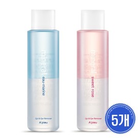 Apieu Mineral Lip & Eye Remover Large Size 250ml (Select 5 out of 2 types) / 어퓨 미네랄 립앤아이 리무버 대용량250ml 2종중 택 5개