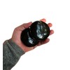 Par de Piedras de Obsidiana para Masaje Corporal Relajante, Negro