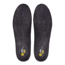 Sidas 3feet Merino High Insoles Yellow/Grey - Merino Anatomical Warm Merino Insole, Size EU 46-48 - Colour A