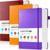 FOCUS DAY 3 Pack Lined Journal Notebooks, A5 Thick Notebook