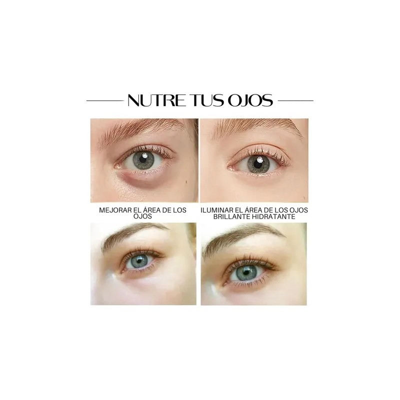 Parches Hidratantes Cuidado Facial Arroz Anti Ojeras Arrugas