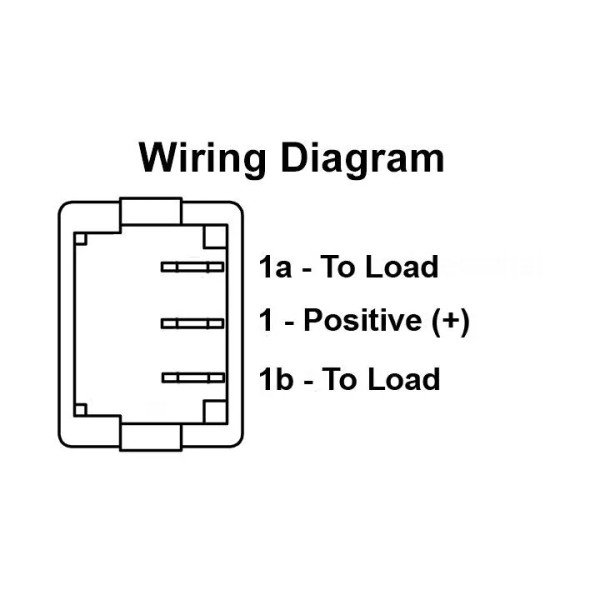 JR Products 13095 - Single SPDT On/On Rectangular Black Contour
