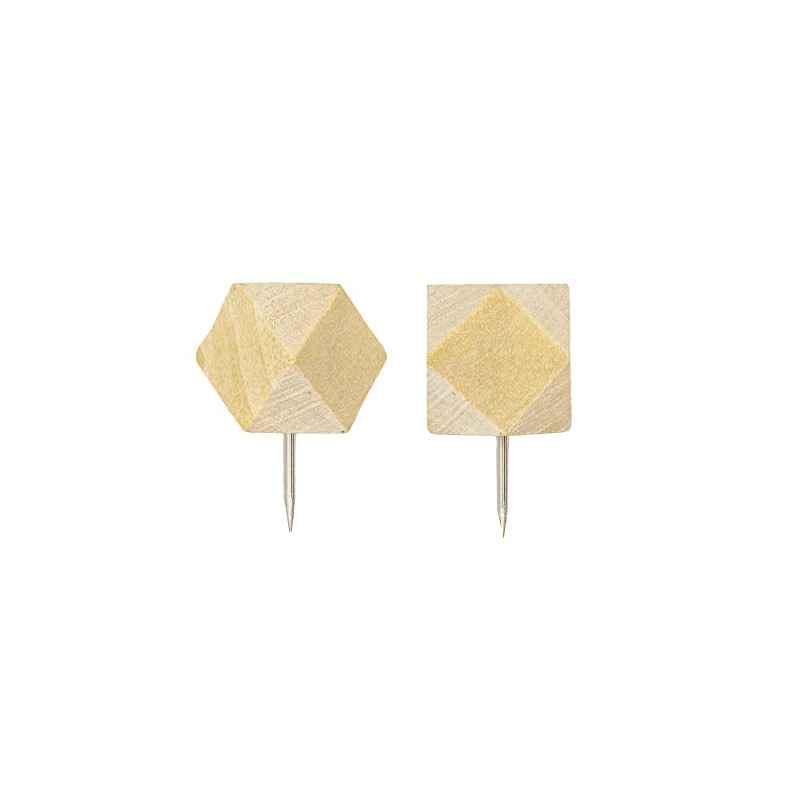 K3T 48366 Octagonal XXL Wooden Pins (Pack of 10)