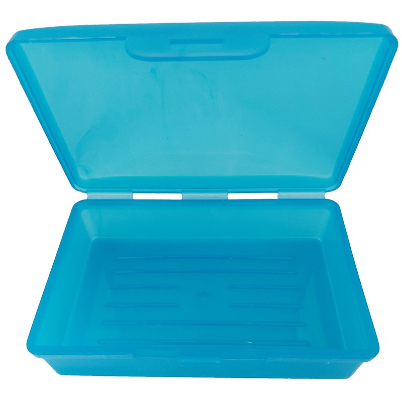 American Comb: Soap Box 1 Ct Aqua - Made in