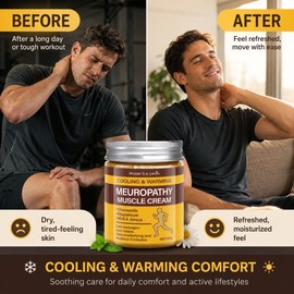 Cooling & Warming Muscle Cream for Daily Moisturizing – Chamomile Magnesium Care for Soft, Elastic Skin