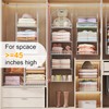 Yuyetuyo ﻿5 Tier Hanging Closet Organizer Separable Hanging Closet Shelves
