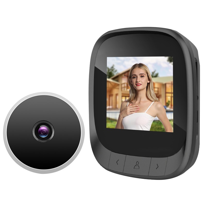2.4in Smart Visual Door Viewer Digital Video Peephole Security Eye