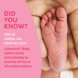 Johnson's Baby lotion, body moisturizer for dry, delicate skin, 800ml