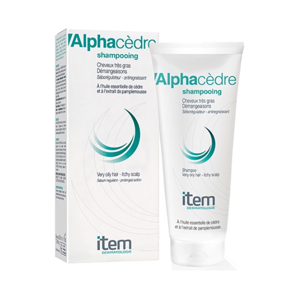Item Alphacèdre Shampoo for Oily Hair with Sebum and Itching,