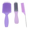 Hair Comb Set Heat Resistant Anti Static Good Hand Feel