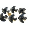 6 Pieces RC toy 40mm 3-blade Plastic Prop Propeller Boat