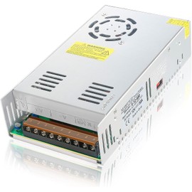 NUOFUWEI DC 12V 50A 600W Power Supply Transformer Switch Power Supply 230V AC to DC 12V Power Supply 50A Transformer Industrial 12V 600W for LED Light Strip CCTV Camera Security System Radio