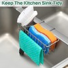 Kitchen Sponge Holder Stainless Steel Hanging Sink Caddy 3 in