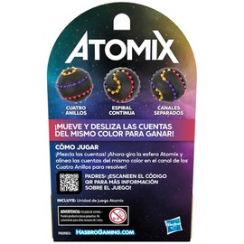 Hasbro Gaming Juego de Mesa Atomix, Esfera Rompecabezas para 1 Jugador, Juguete antiestrés, A Partir de 7 años                                        