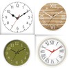 4 piezas de reloj de pared de cuarzo DIY mecanismo