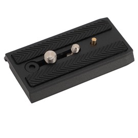 Rapid Connect Quick Release Plate, 1/4in and 3/8in Camera Mounting Plate, for DSLR Camera, Arca Swiss Standard, Universal Fit, with Anti-Slip Rubber Pads with Safety Pin