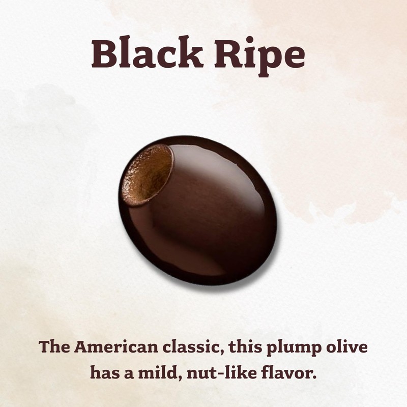 Lindsay Snack and Go! Medium Black Ripe Pitted Olives, 1.2