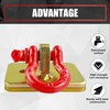 VIAGL 2pcs Bolt on Tractor Bucket Grab Clevis Mount Hooks
