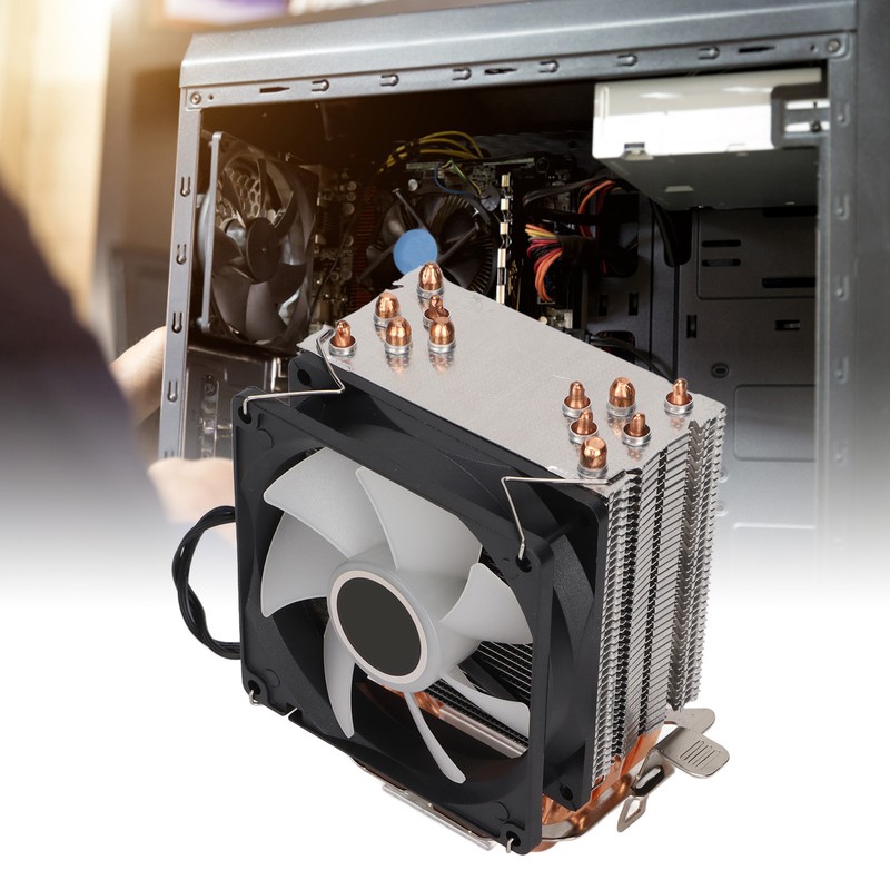 CPU Cooler RGB Lighting Effect Direct Contact Silence Widely Used