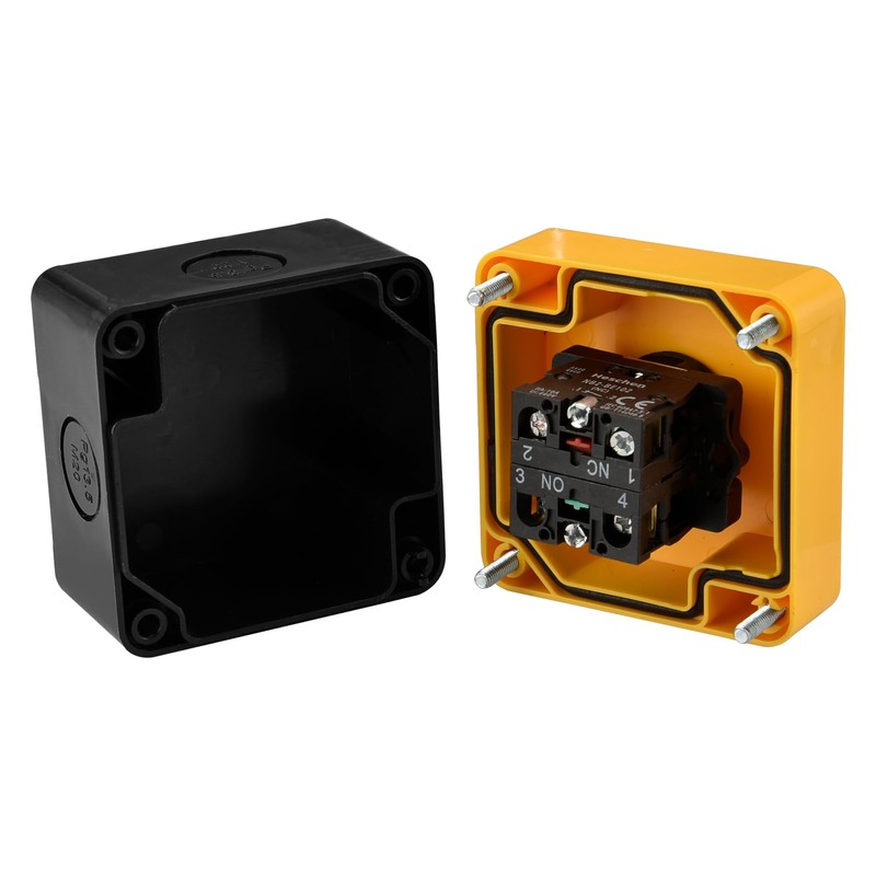 Heschen Heschen Red Sign Emergency Stop Switch Push Button Switch