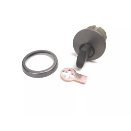 ULTRA HARDWARE NEW! ULTRA HARDWARE 1" ZINC ALLOY SCREW IN THUMB TURN CYLINDER LOCK, #607BZ